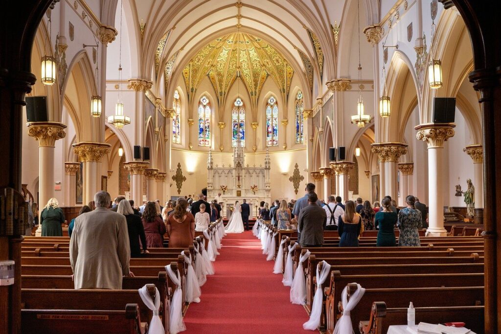 traditional church weddings